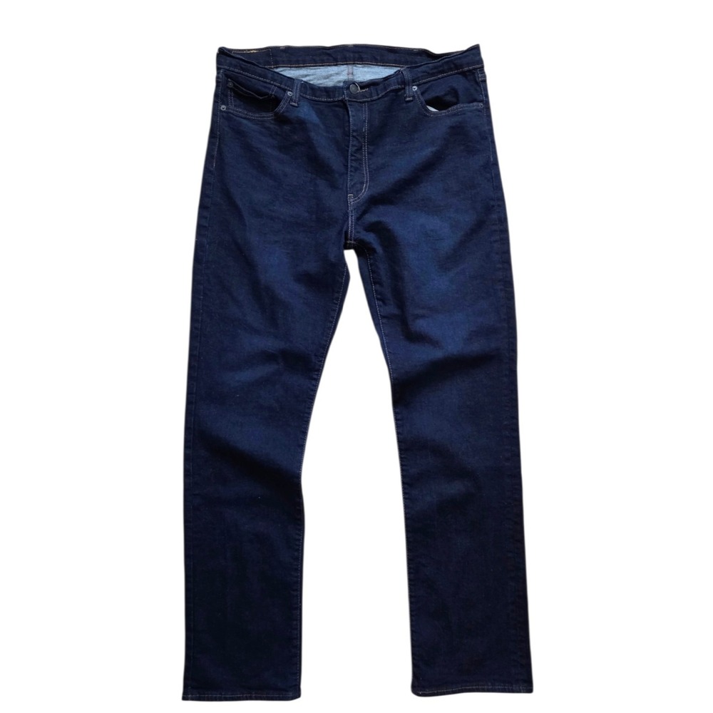 Levis Jeans 511 Dark‎ Wash EUC Men's Waist 40" x Inseam 32.5" Irregular Levi's